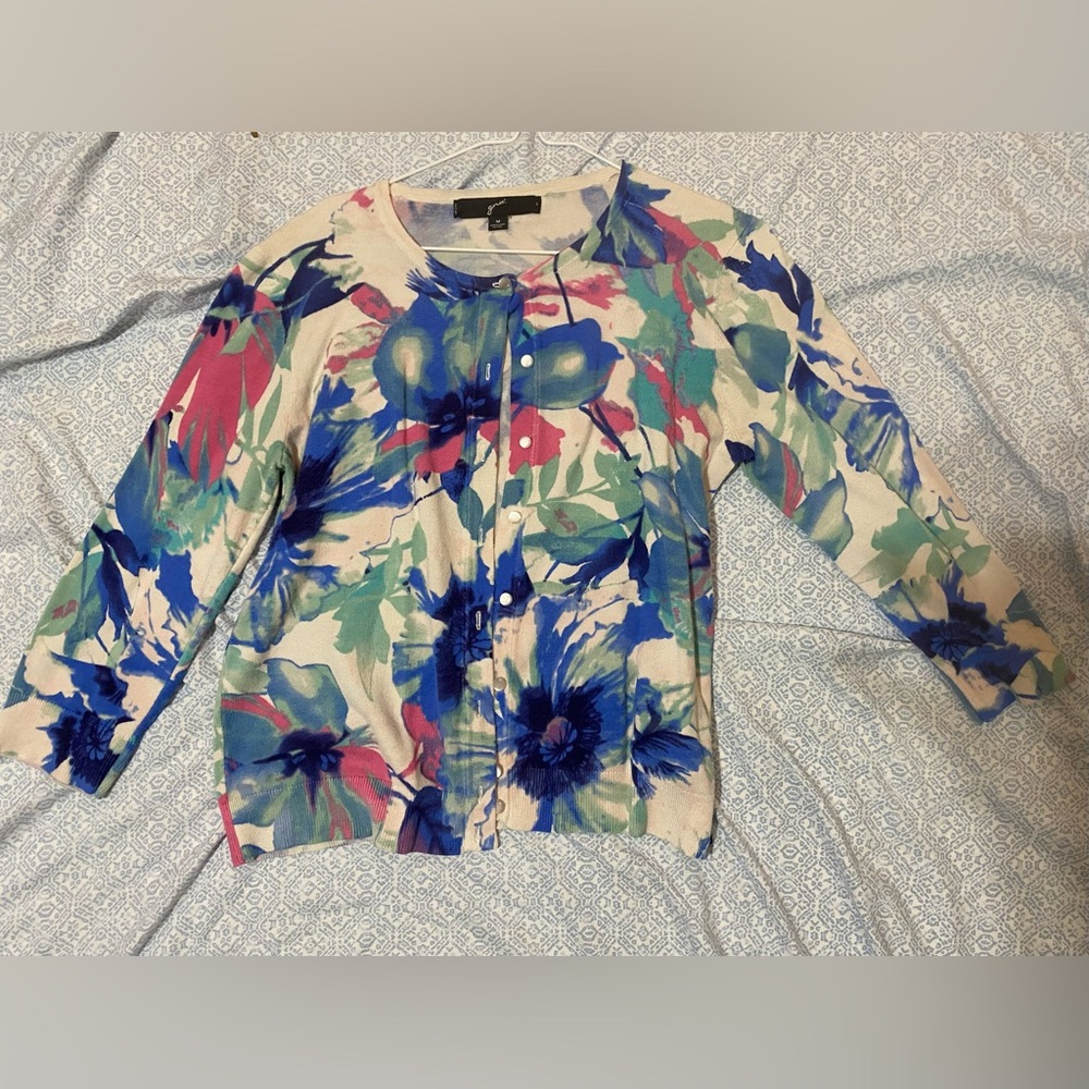 Colorful Floral Women's Blouse